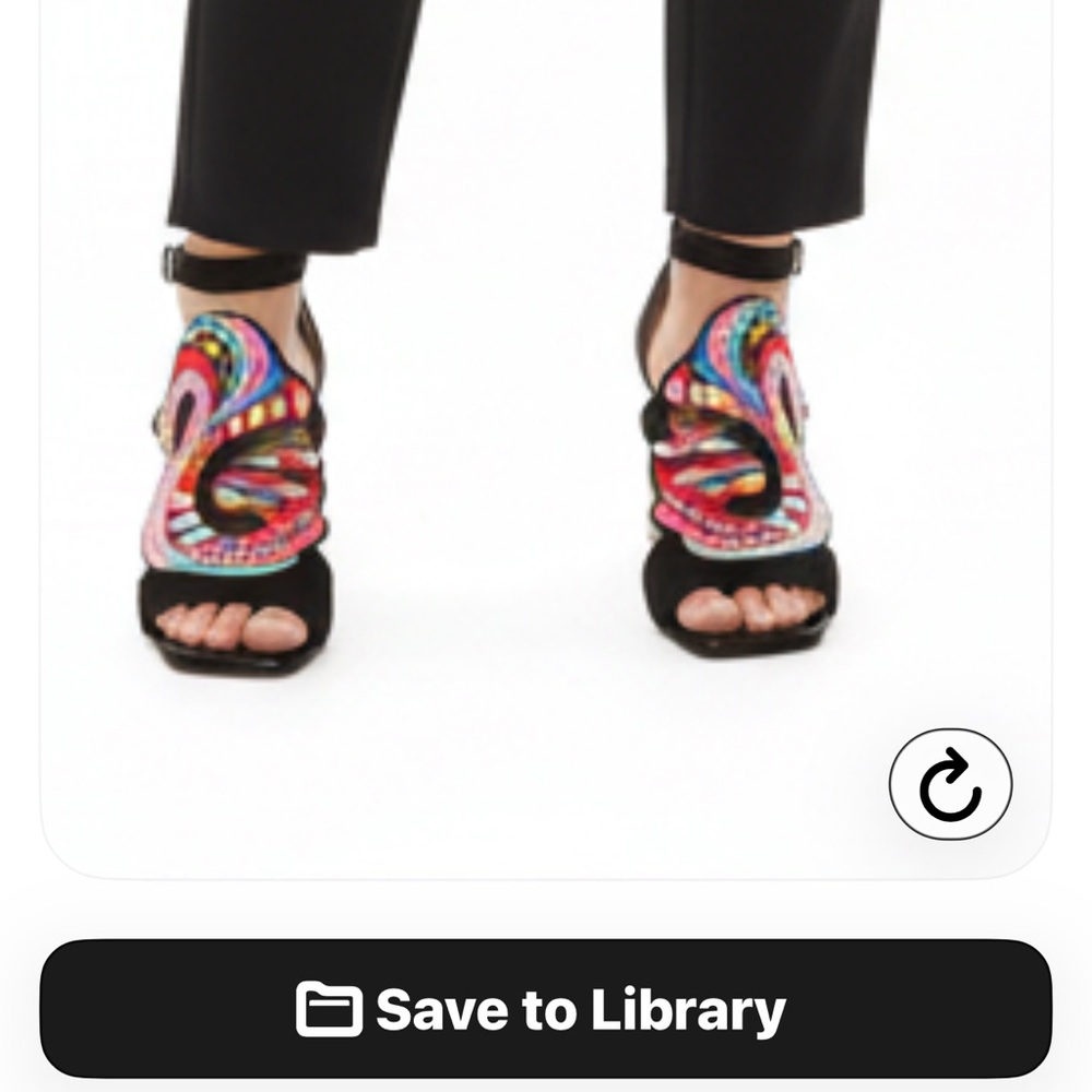 Kat Maconie Vibrant Embroidered Sandals - Picture 9 of 9